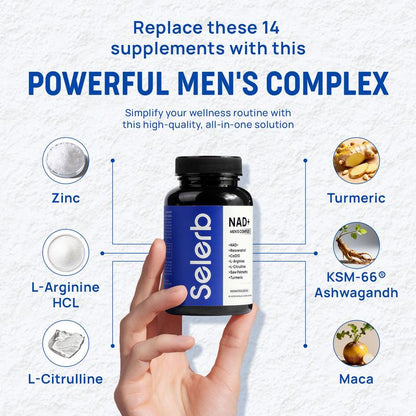 Selerb NAD+ Supplement for Men