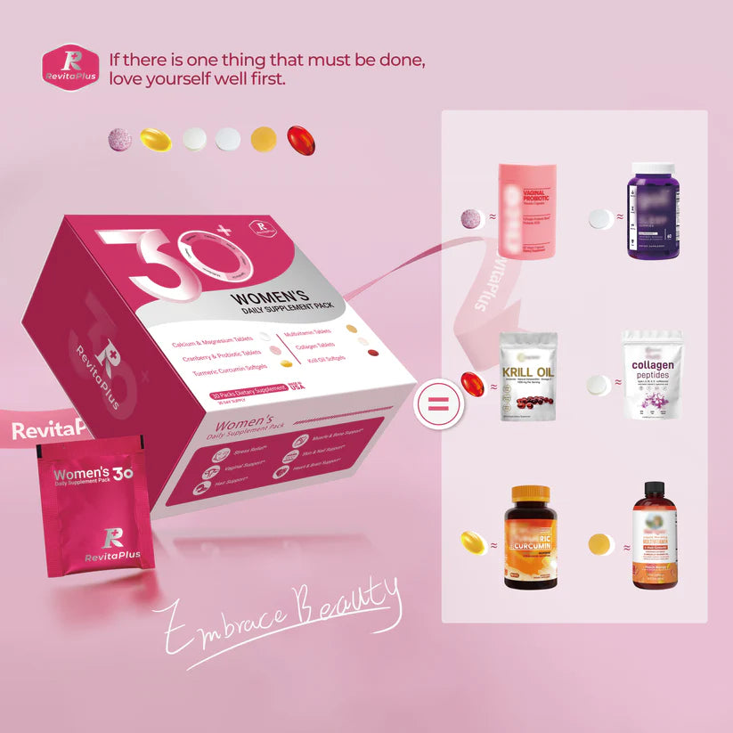 Revitaplus Multivitamin for Women Health 30 Packs Beauty Pack