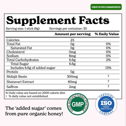 Sunova SHE-Lajit Honey Sticks