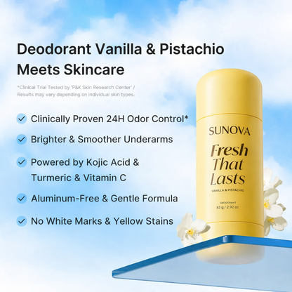 Korean Brightening Deodorant – Vanilla & Pistachio
