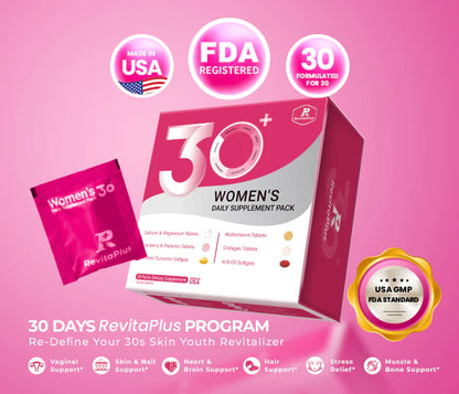 Revitaplus Multivitamin for Women Health 30 Packs Beauty Pack