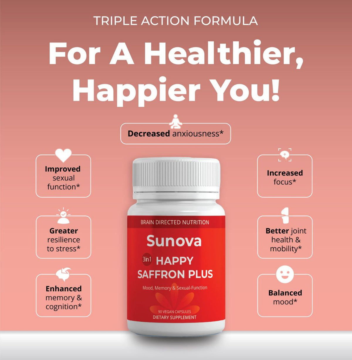1 More Bottle of Happy Saffron for ONLY $17.50